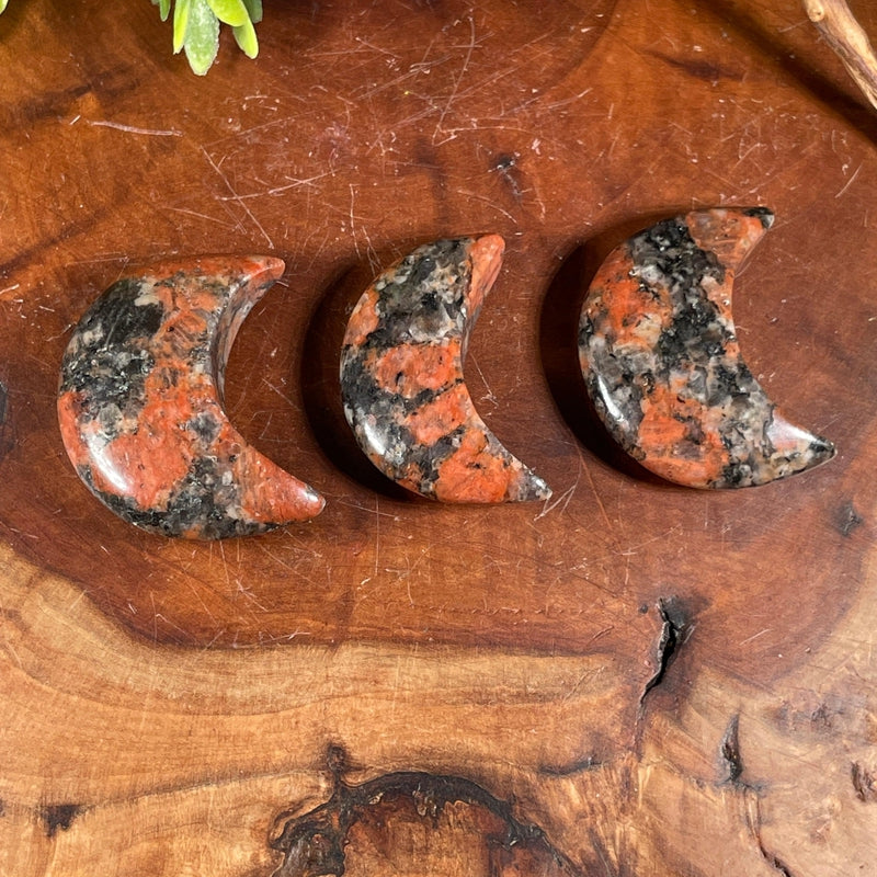 Half Moon Crescent Crystal Carvings-Nature's Treasures