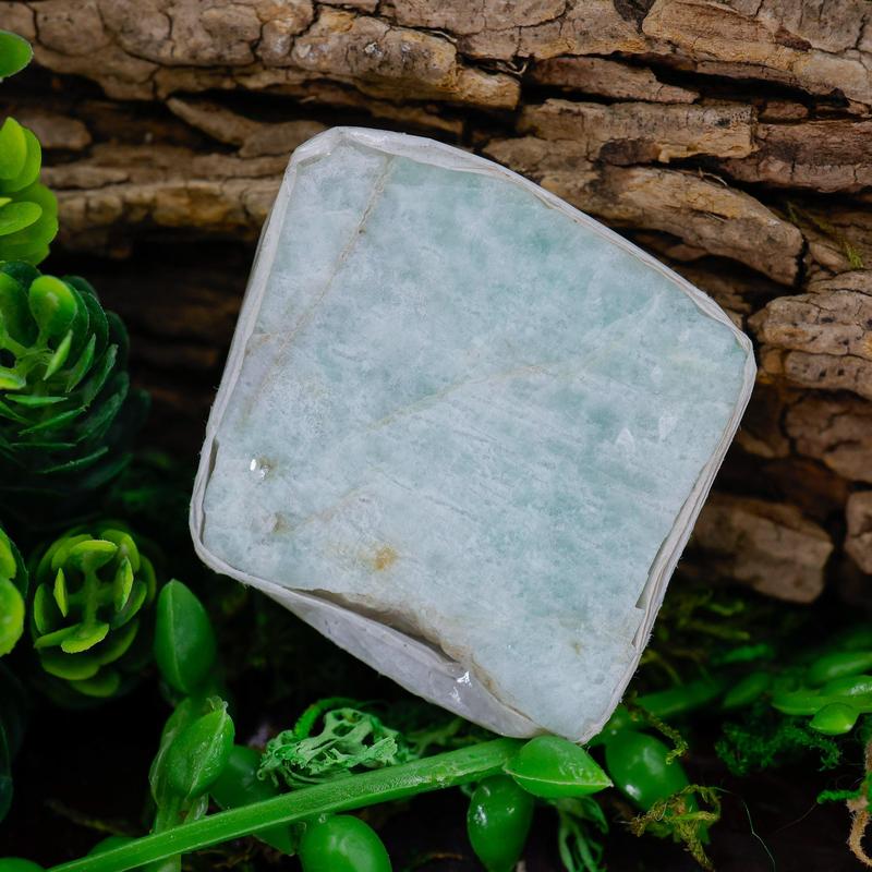 Half Polished Amazonite Slabs || Brazil-Nature's Treasures
