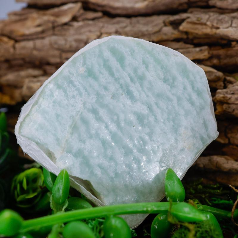 Half Polished Amazonite Slabs || Brazil-Nature's Treasures