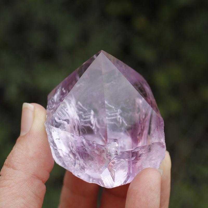 Half Polished Amethyst Cut Base Points || Brazil-Nature's Treasures