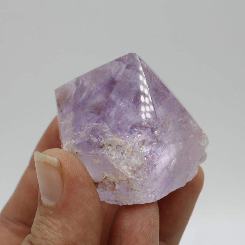 Half Polished Amethyst Cut Base Points || Brazil-Nature's Treasures