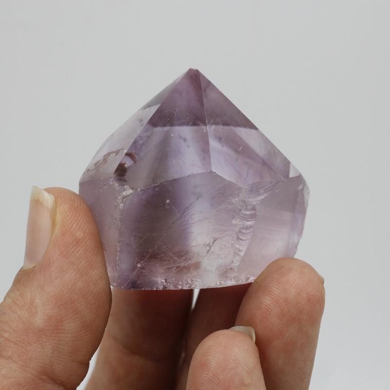 Half Polished Amethyst Cut Base Points || Brazil-Nature's Treasures