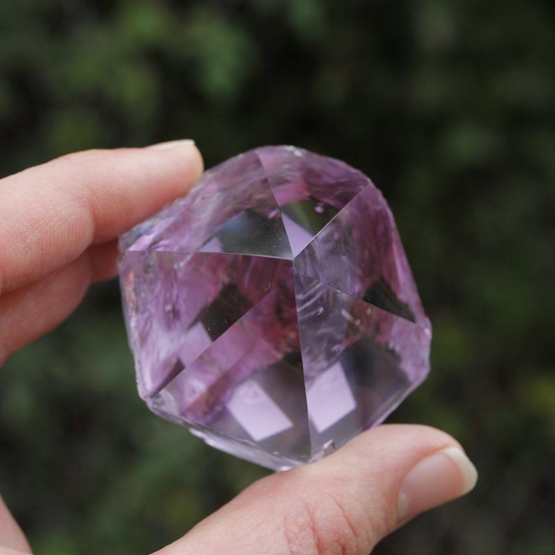 Half Polished Amethyst Cut Base Points || Brazil-Nature's Treasures