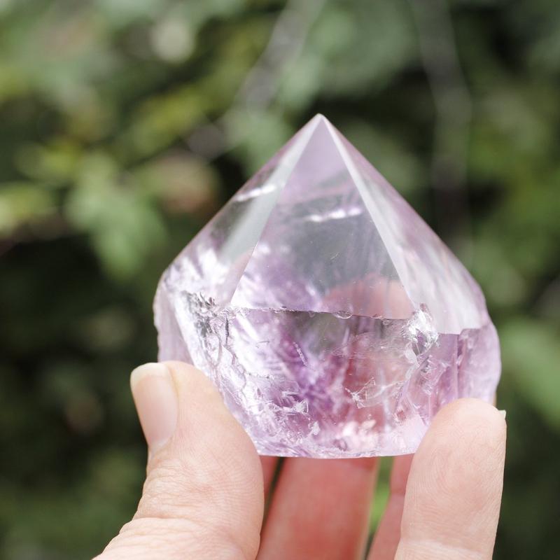 Half Polished Amethyst Cut Base Points || Brazil-Nature's Treasures