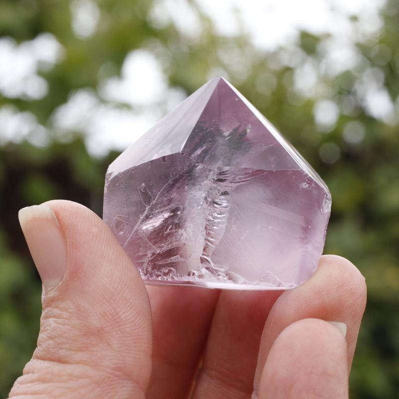 Half Polished Amethyst Cut Base Points || Brazil-Nature's Treasures