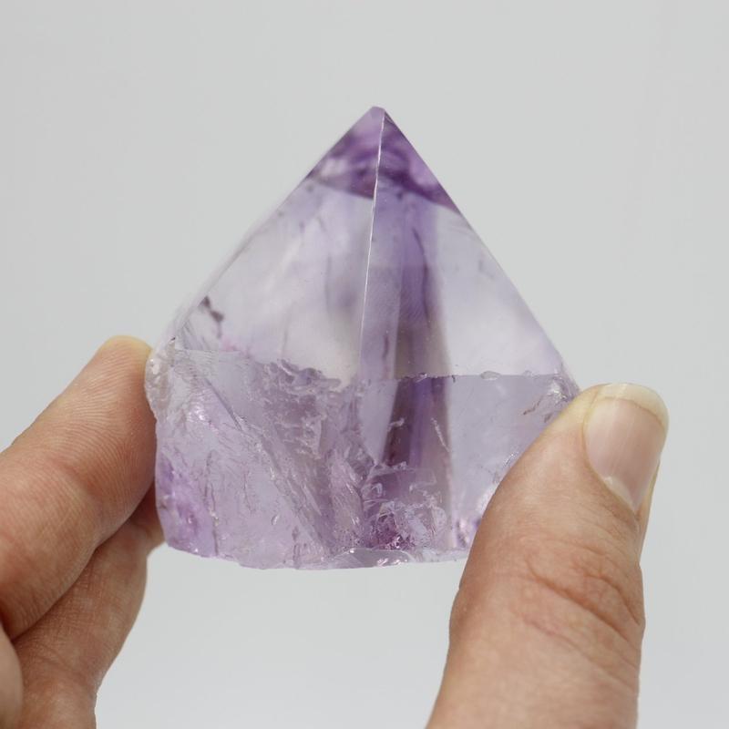 Half Polished Amethyst Cut Base Points || Brazil-Nature's Treasures