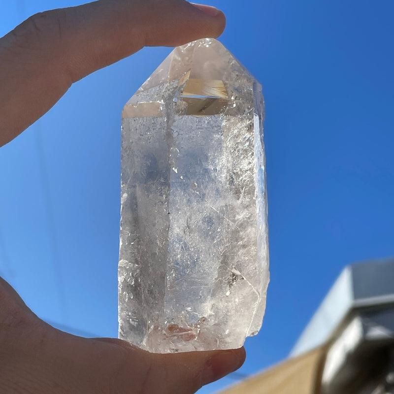 Half Polished Clear Quartz Tower Points || Cleansing || Brazil-Nature's Treasures