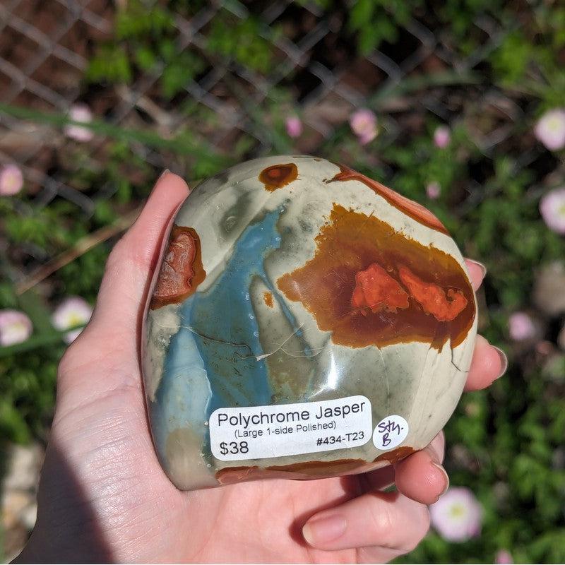 Half Polished Polychrome Jasper-Nature's Treasures