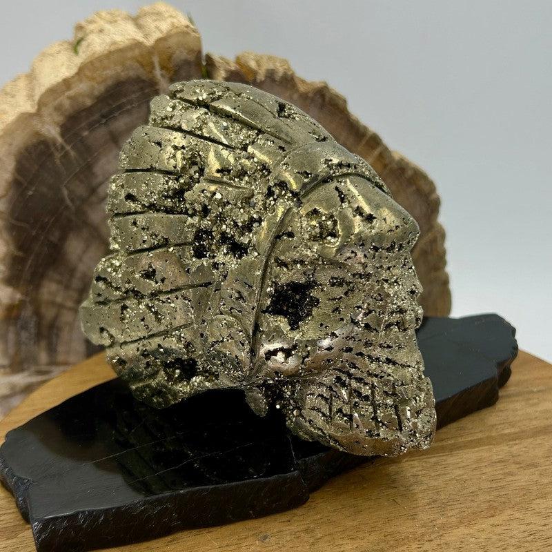 Half Polished Pyrite Skulls || Protection, Abundance || Peru-Nature's Treasures