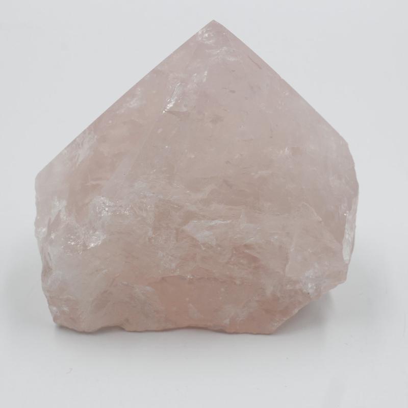 Half Polished Rose Quartz Points || Brazil-Nature's Treasures