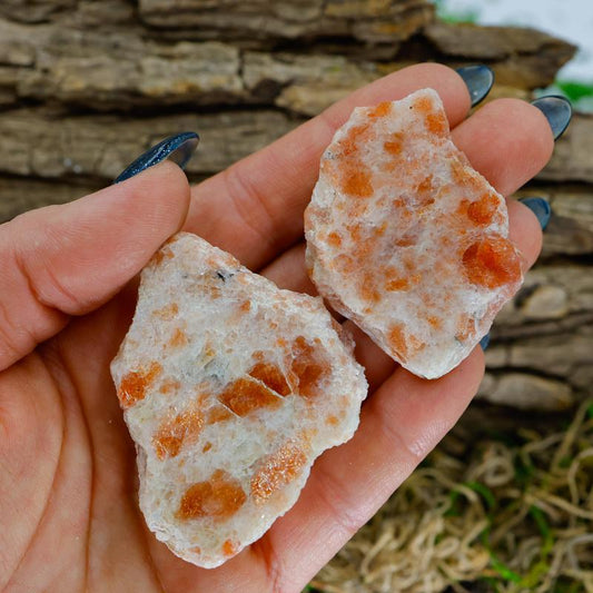 Half Polished Sunstone Slabs || India-Nature's Treasures