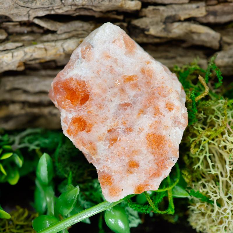 Half Polished Sunstone Slabs || India-Nature's Treasures