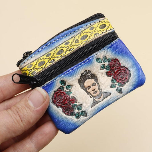 Hand Made Frida Coin Pouches || Peru-Nature's Treasures