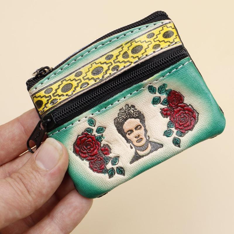 Hand Made Frida Coin Pouches || Peru-Nature's Treasures