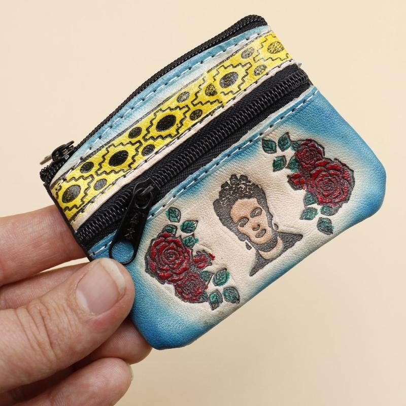 Hand Made Frida Coin Pouches || Peru-Nature's Treasures