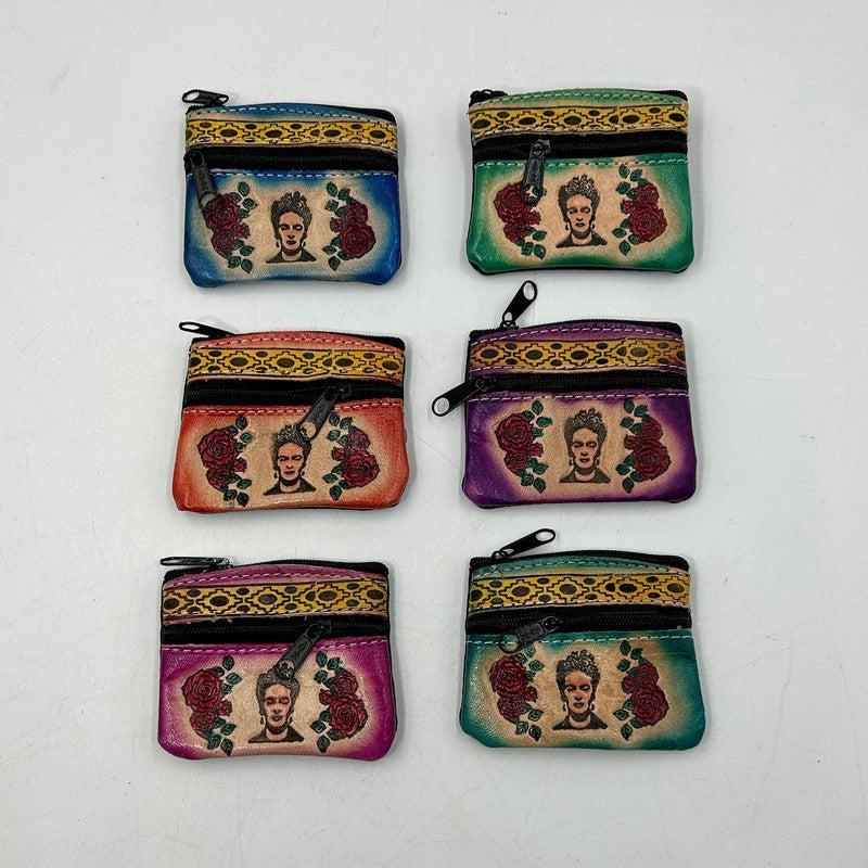 Hand Made Frida Coin Pouches || Peru-Nature's Treasures