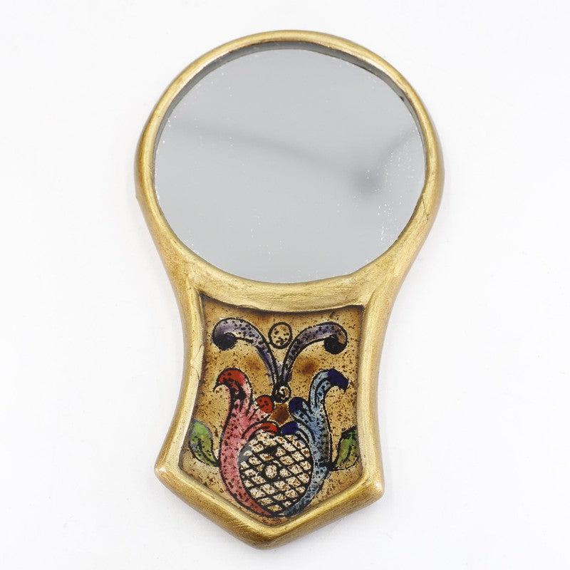 Hand Made Hand Travel Size Mirrors || Peru-Nature's Treasures