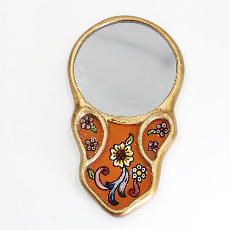 Hand Made Hand Travel Size Mirrors || Peru-Nature's Treasures