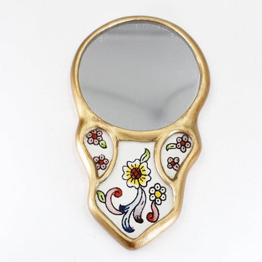 Hand Made Hand Travel Size Mirrors || Peru-Nature's Treasures