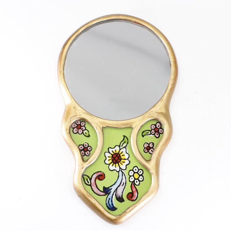 Hand Made Hand Travel Size Mirrors || Peru-Nature's Treasures