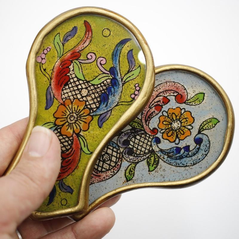 Hand Made Hand Travel Size Mirrors || Peru-Nature's Treasures