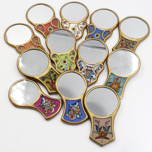 Hand Made Hand Travel Size Mirrors || Peru-Nature's Treasures