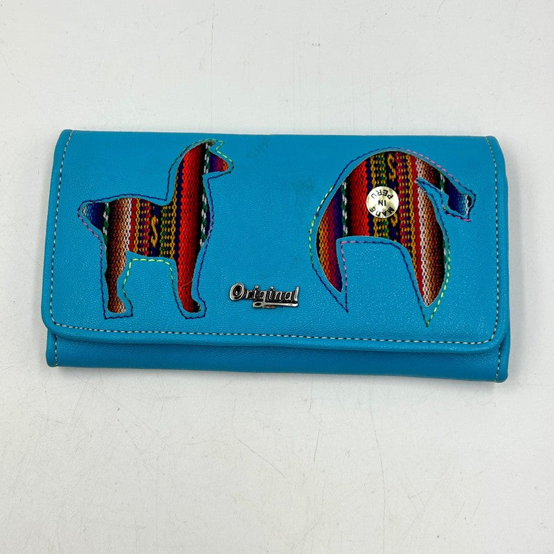 Hand Made Pattern Wool Full-Size Wallets || Peru-Nature's Treasures