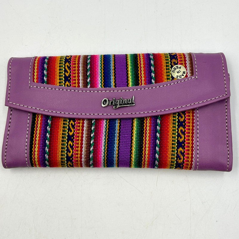 Hand Made Pattern Wool Full-Size Wallets || Peru-Nature's Treasures