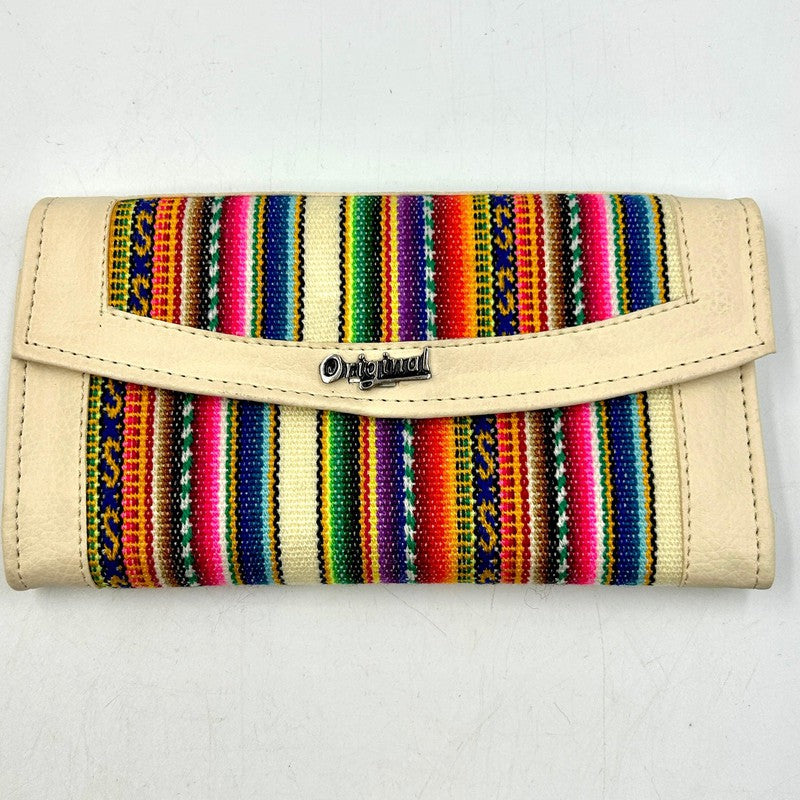 Hand Made Pattern Wool Full-Size Wallets || Peru-Nature's Treasures