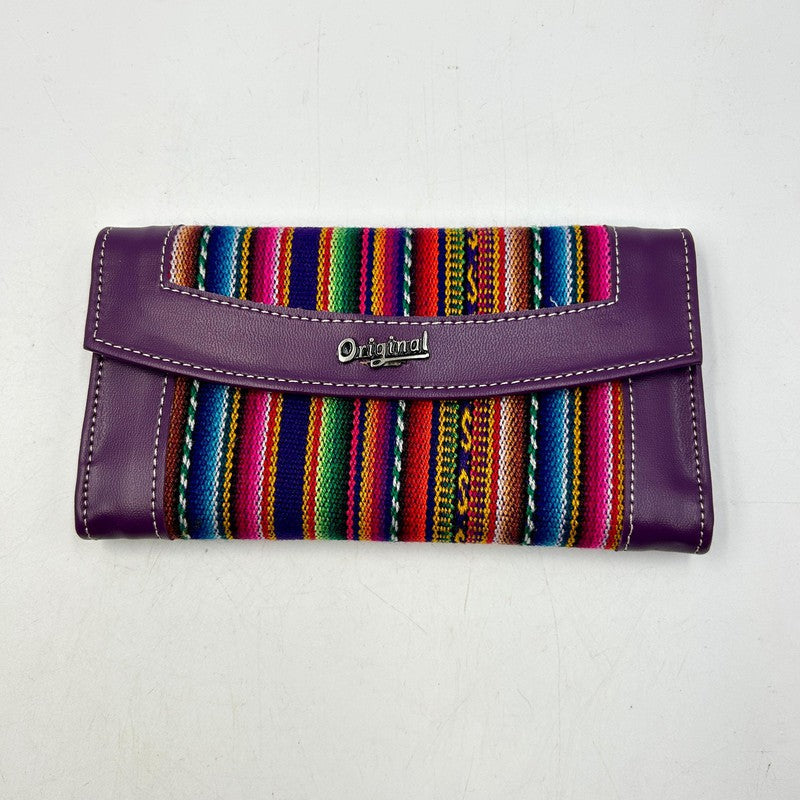 Hand Made Pattern Wool Full-Size Wallets || Peru-Nature's Treasures