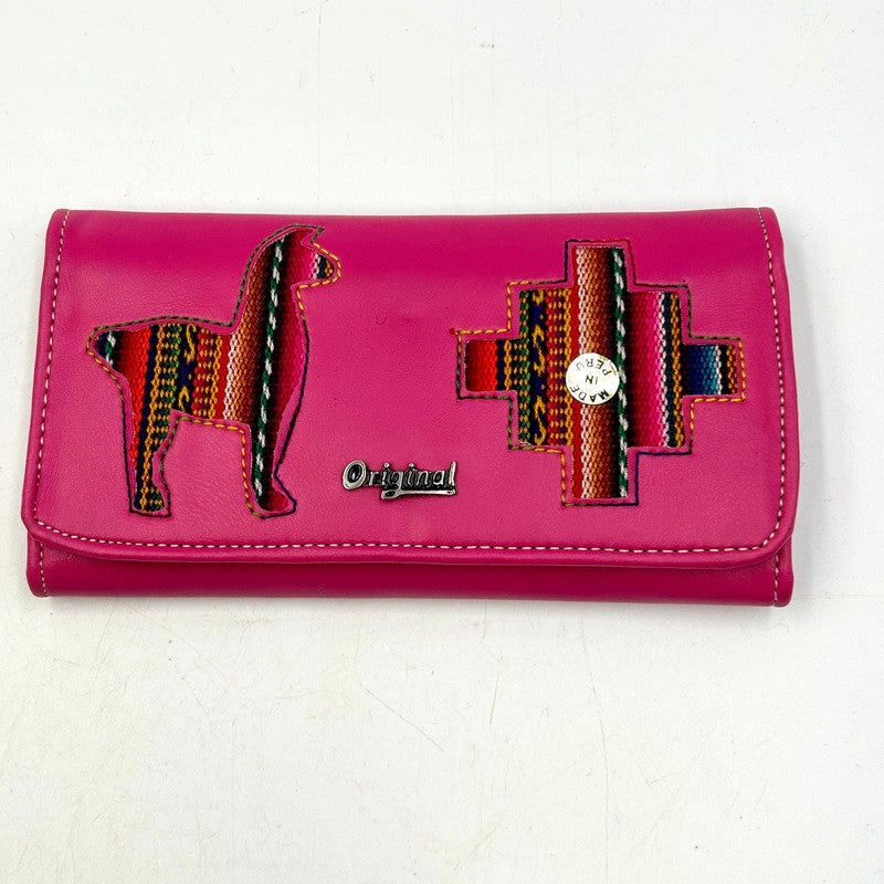 Hand Made Pattern Wool Full-Size Wallets || Peru-Nature's Treasures