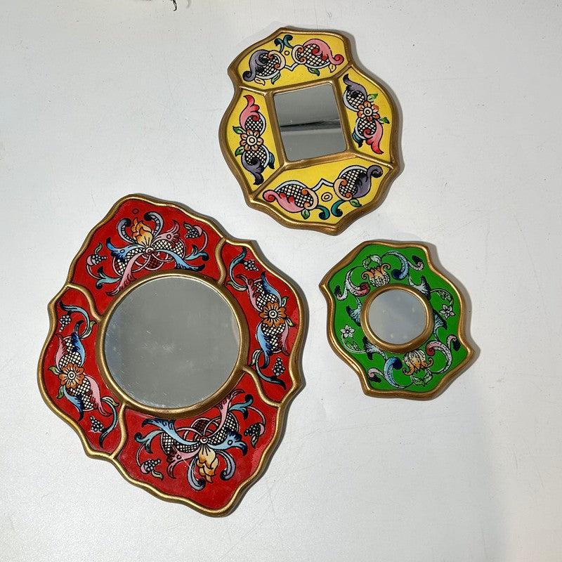 Hand Made Peruvian Design Wall Hanging Mirrors || Peru-Nature's Treasures