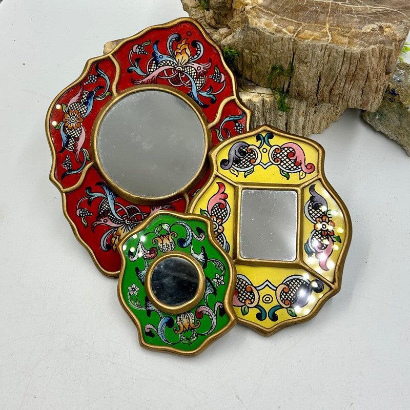 Hand Made Peruvian Design Wall Hanging Mirrors || Peru-Nature's Treasures