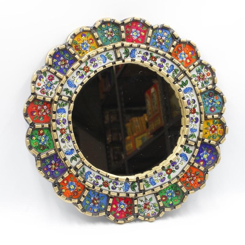 Hand Made Peruvian Wall Hanging Mirrors || Peru-Nature's Treasures