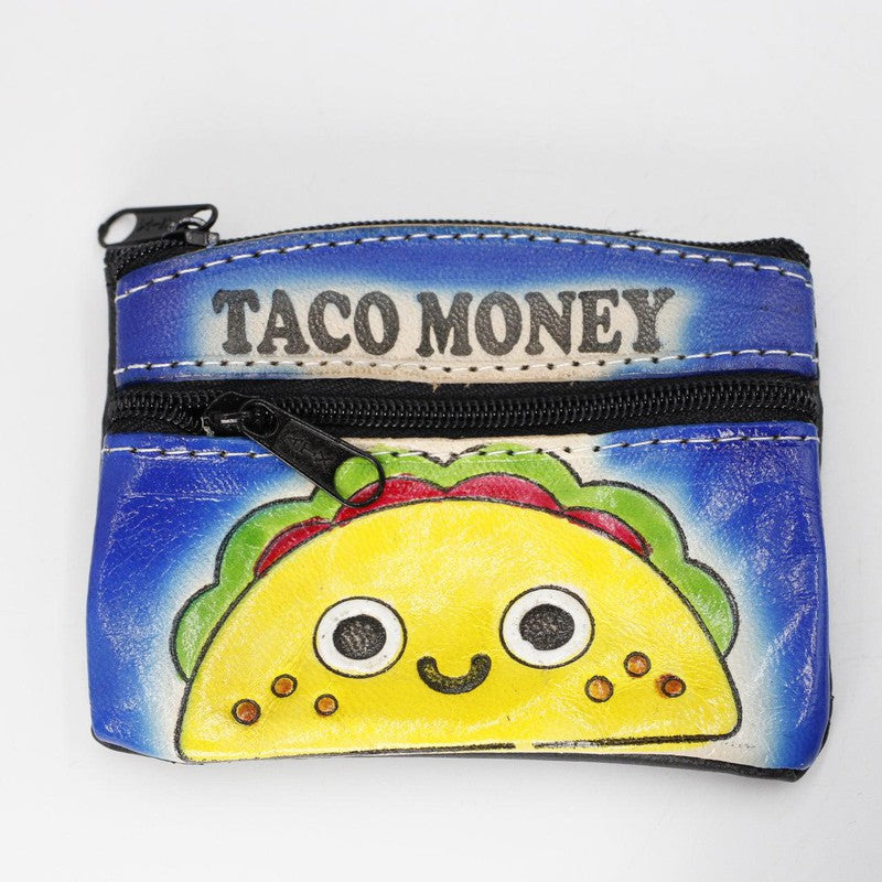 Hand Made Taco Money Coin Pouches || Peru-Nature's Treasures