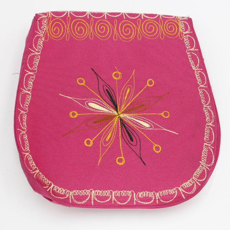 Hand-Stitched Fan Side Bag Purse || Peru-Nature's Treasures