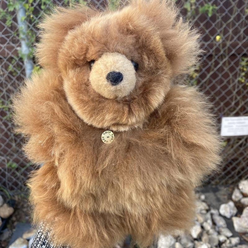 Handmade Alpaca Wool Stuff Bears || Kid's Collection-Nature's Treasures