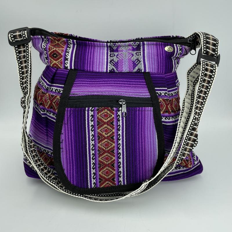 Handmade Peruvian "Eva" Side Cross Body Purse || Peru-Nature's Treasures
