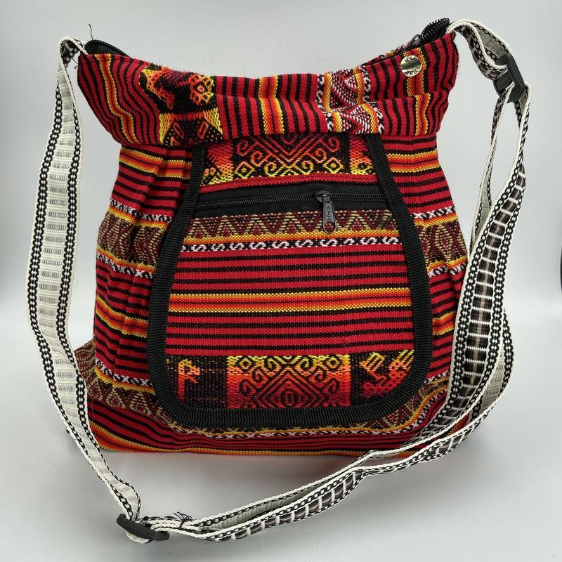 Handmade Peruvian "Eva" Side Cross Body Purse || Peru-Nature's Treasures