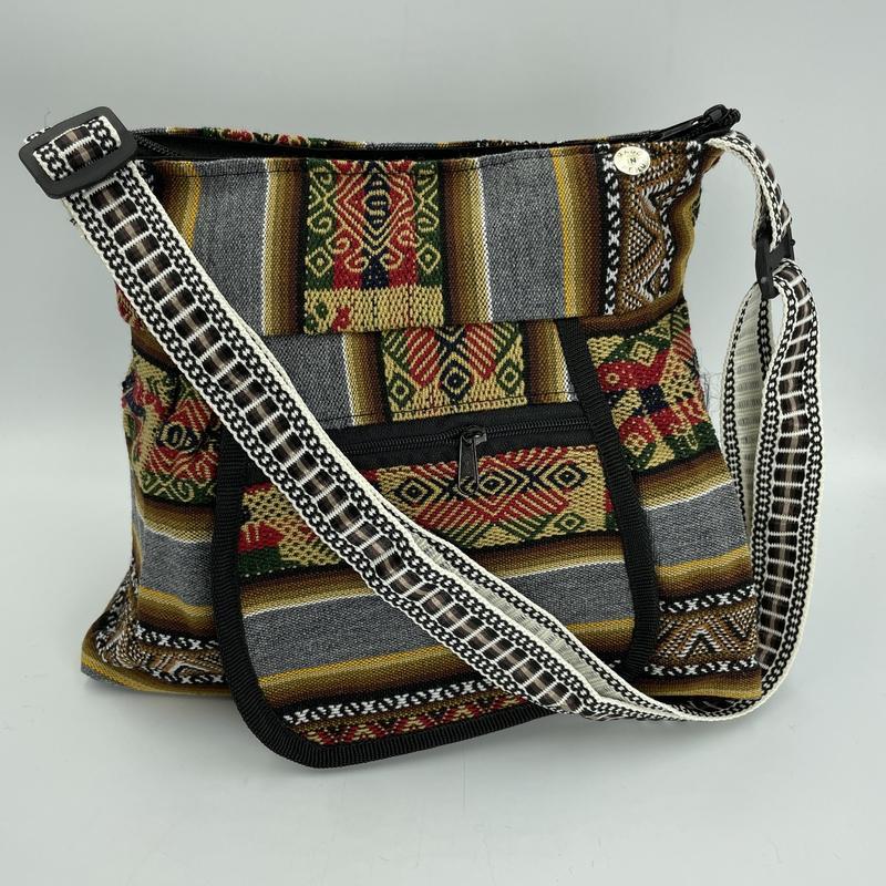 Handmade Peruvian "Eva" Side Cross Body Purse || Peru-Nature's Treasures
