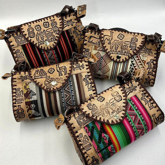 Handmade Peruvian Side Bag Purse || Peru-Nature's Treasures