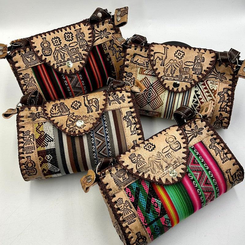 Handmade Peruvian Side Bag Purse || Peru