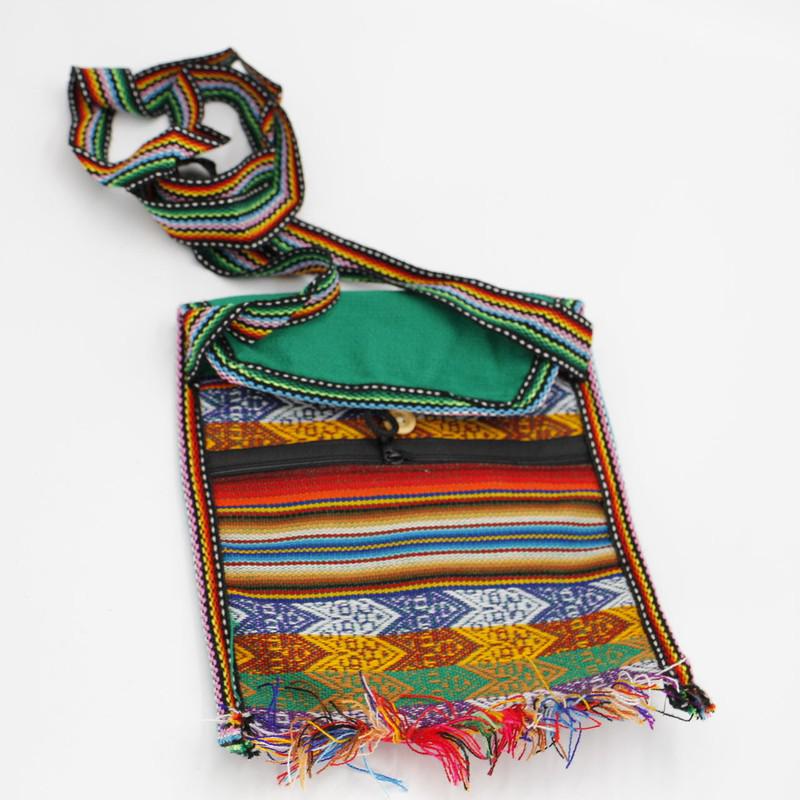 Handwoven Chasqui Side Bag Purse || Peru-Nature's Treasures