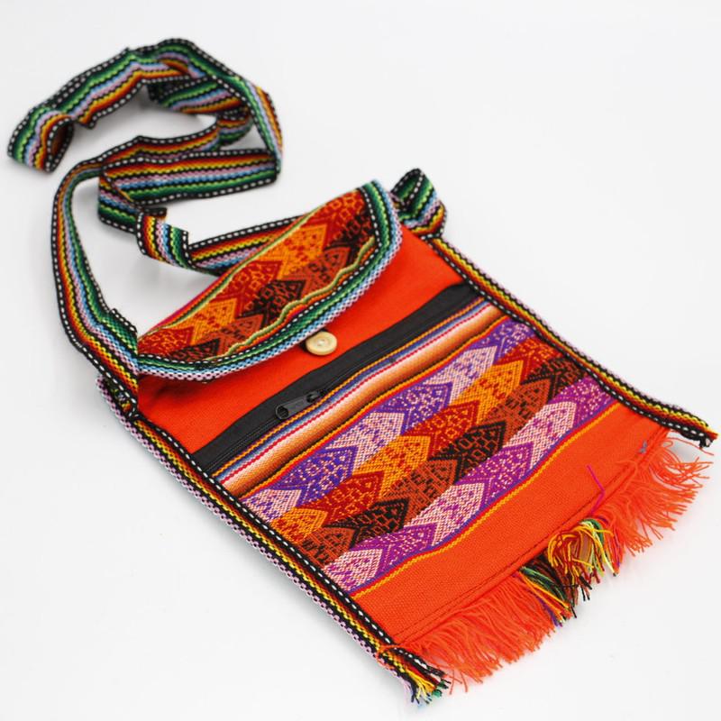 Handwoven Chasqui Side Bag Purse || Peru-Nature's Treasures