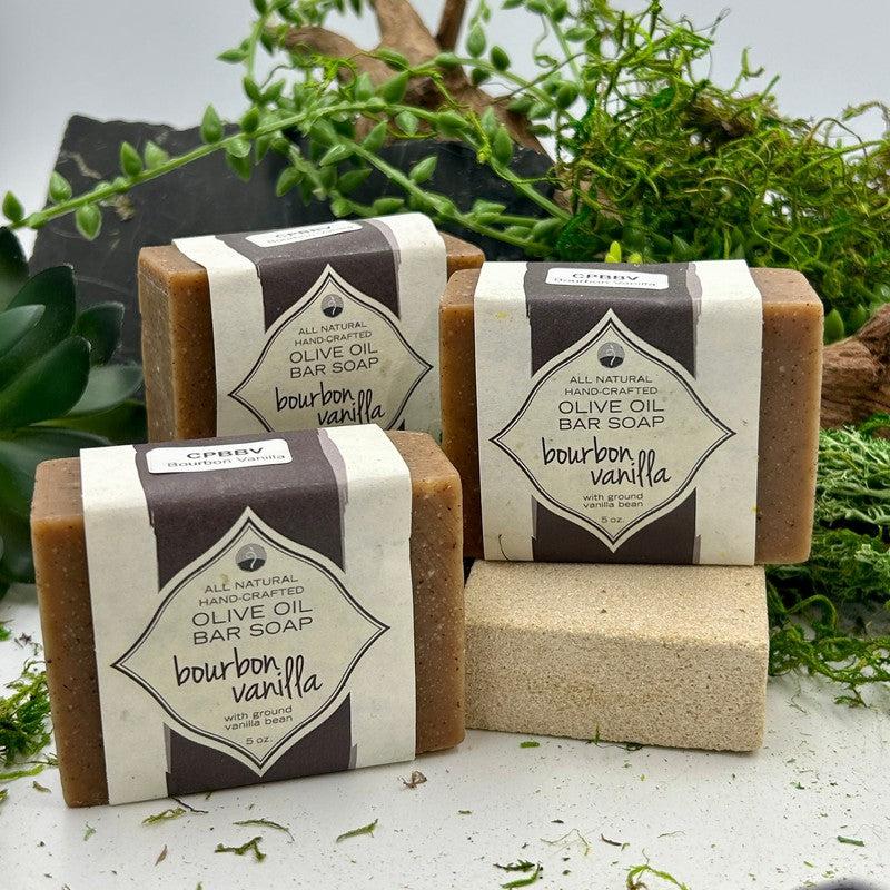 Heartland Fragrance Olive Oil Bar Soap - Bourbon Vanilla-Nature's Treasures