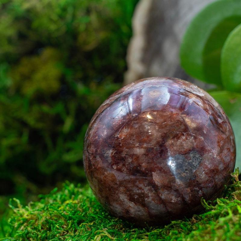 Heated Red Hematoid Quartz Spheres || Madagascar-Nature's Treasures