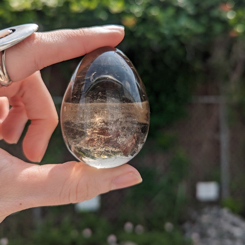 High Grade Smoky Quartz Crystal Egg Carvings || Trunk Show 2024-Nature's Treasures