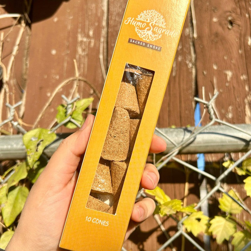 Humo Sagrado Smudge Incense Cones || Palo Santo-Nature's Treasures