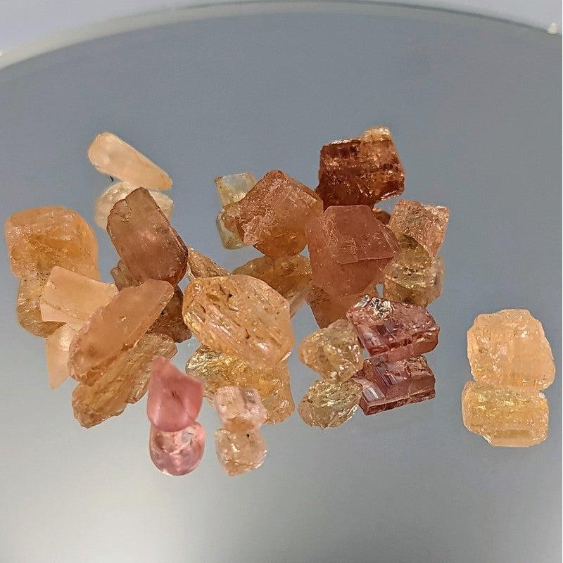 Imperial Topaz 10 Gram Bag Raw Pieces || Brazil-Nature's Treasures