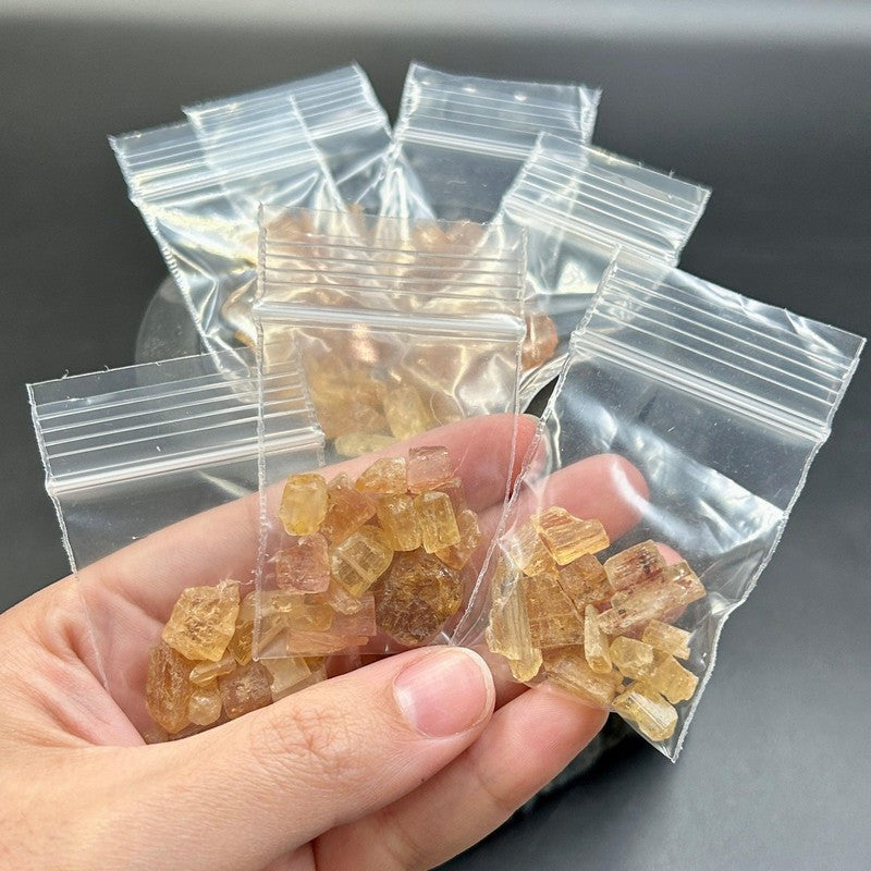Imperial Topaz 10 Gram Bag Raw Pieces || Brazil-Nature's Treasures
